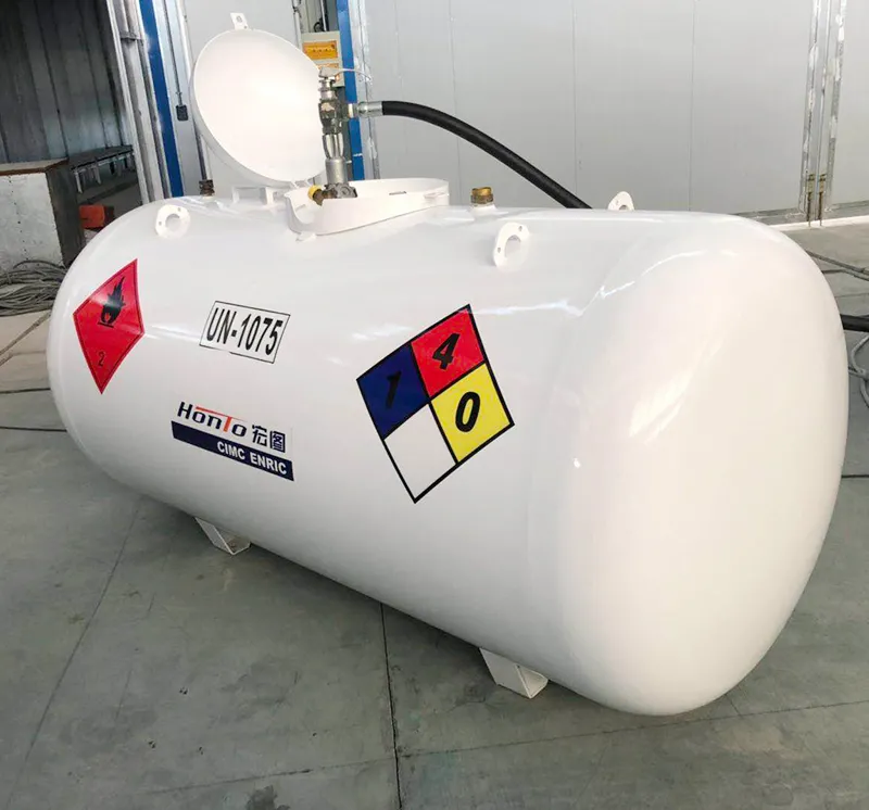 Small capacity LPG storage tank