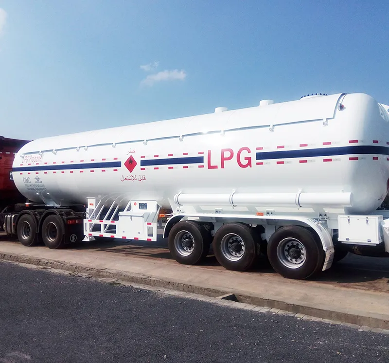 LPG semi-trailer