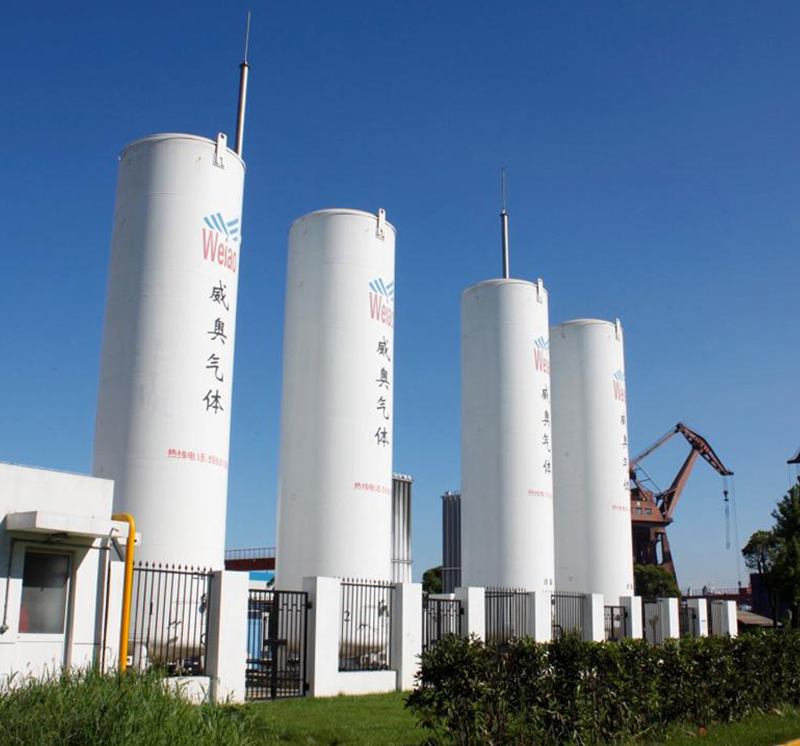 Industrial Gas Storage Tank