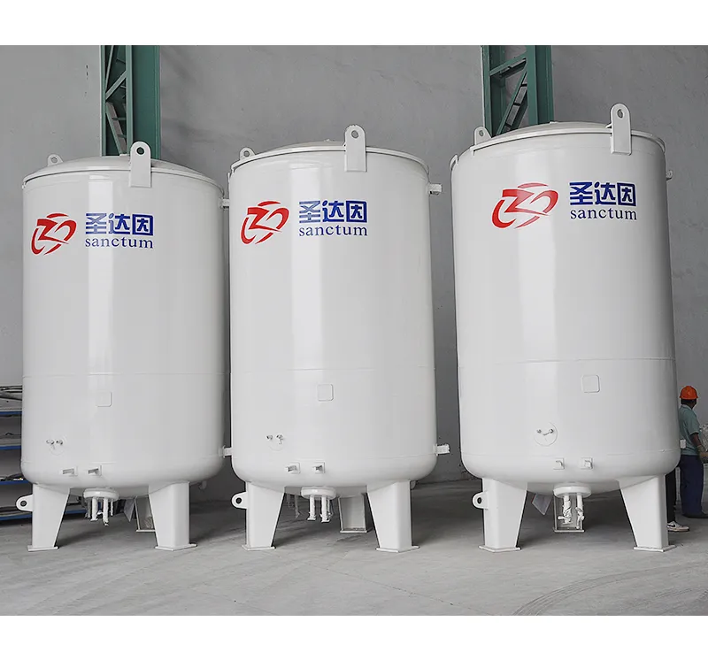 industrial gas storage tank