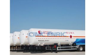 What is lng trailer capacity
