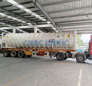 40ft Tank Container for Refrigerated Liquefied Gases