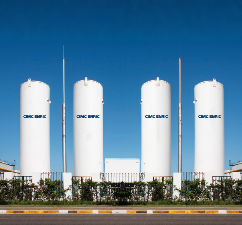 Industrial Gas Storage Tank