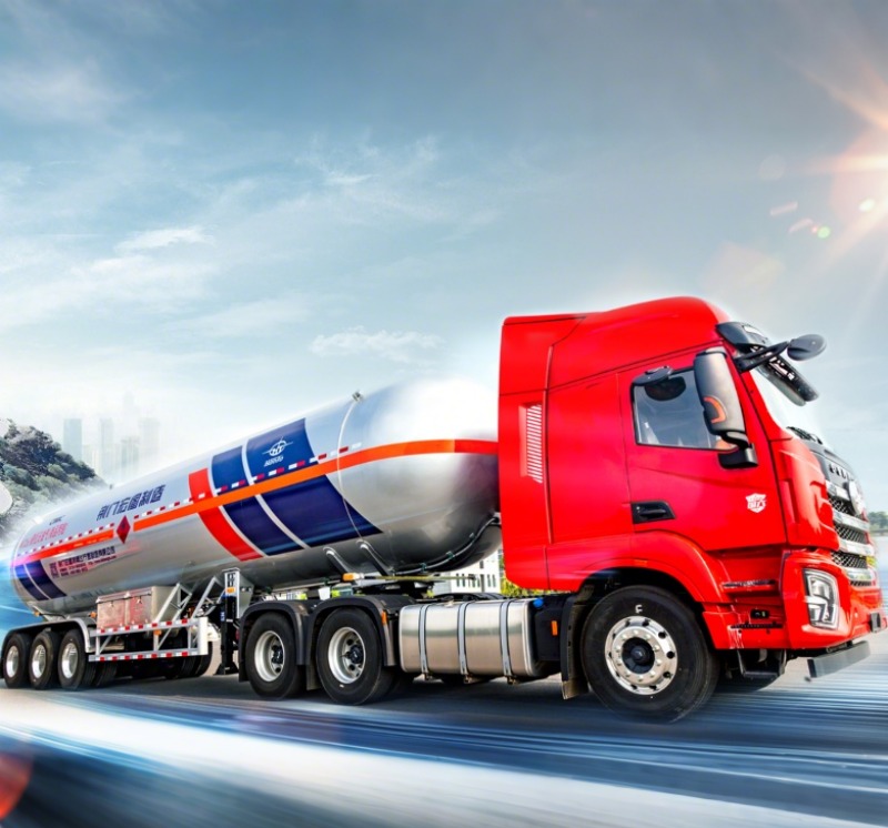 LPG semi-trailer