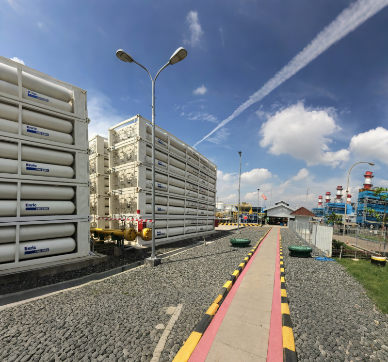 CNG Solution for Power Plant