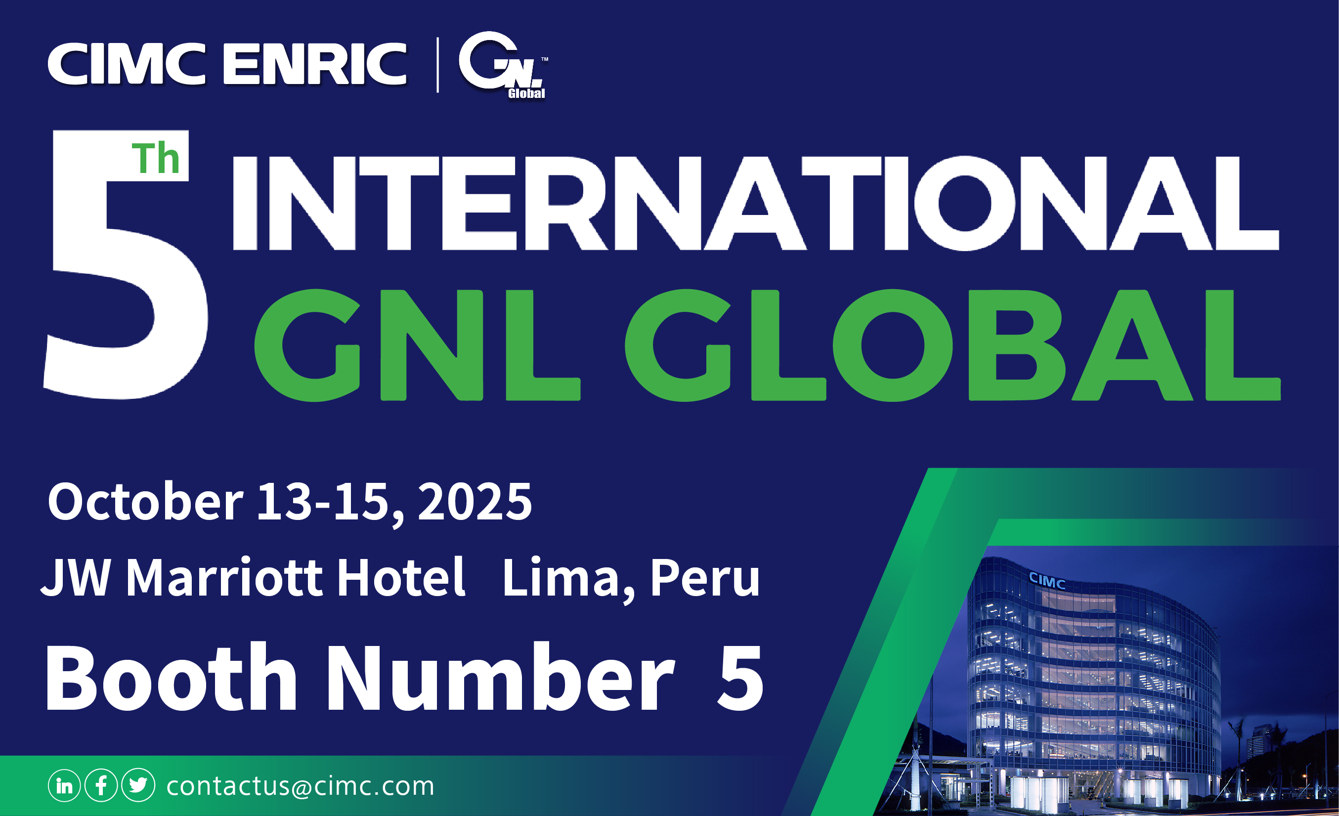 CIMC ENRIC to Showcase Full-Chain LNG Solutions at GNL Global Forum 2025 in Peru