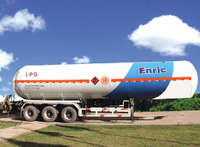 LPG semi-trailer